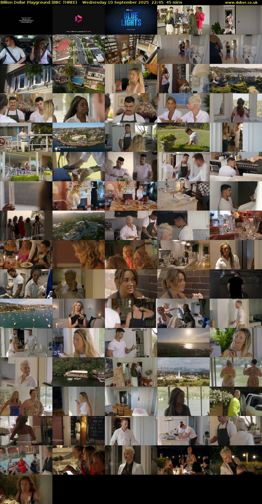 Billion Dollar Playground (BBC THREE) Wednesday 10 September 2025 22:45 - 23:30