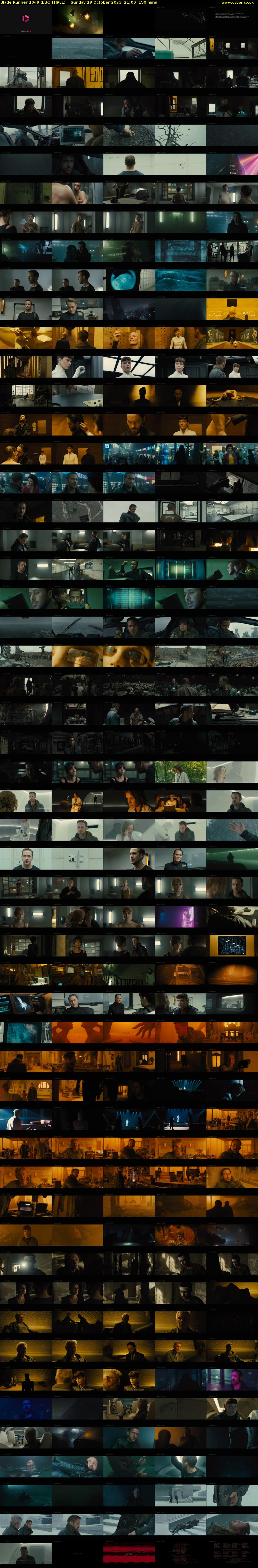 Blade Runner 2049 (BBC THREE) Sunday 29 October 2023 21:00 - 23:30