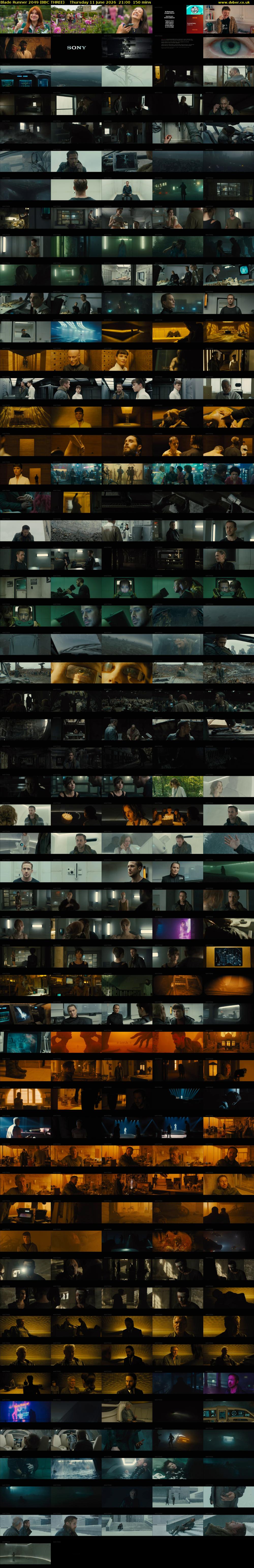 Blade Runner 2049 (BBC THREE) Thursday 11 June 2026 21:00 - 23:30