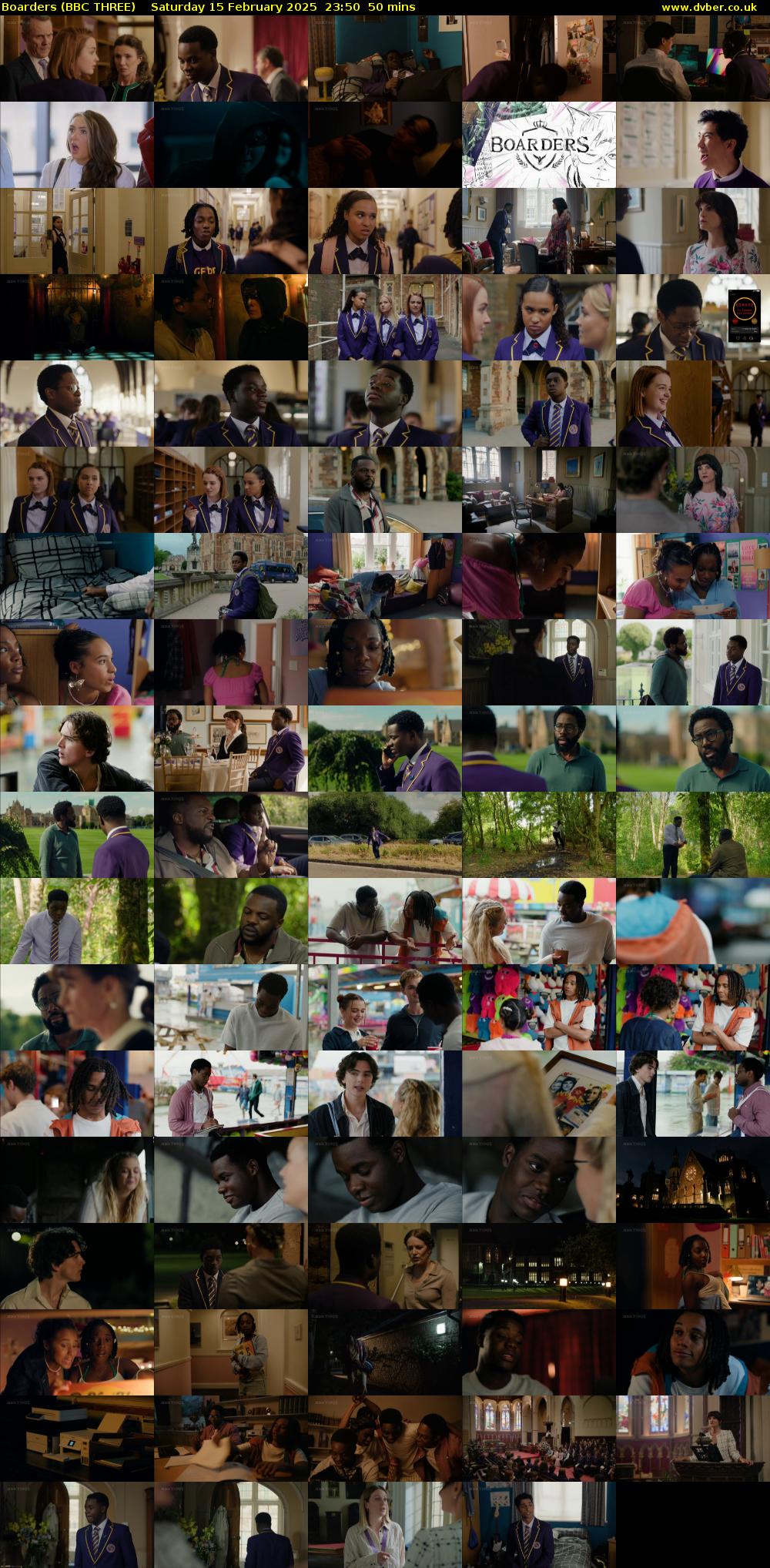 Boarders (BBC THREE) Saturday 15 February 2025 23:50 - 00:40