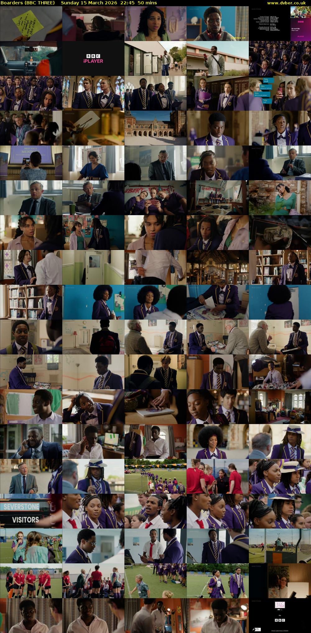 Boarders (BBC THREE) Sunday 15 March 2026 22:45 - 23:35