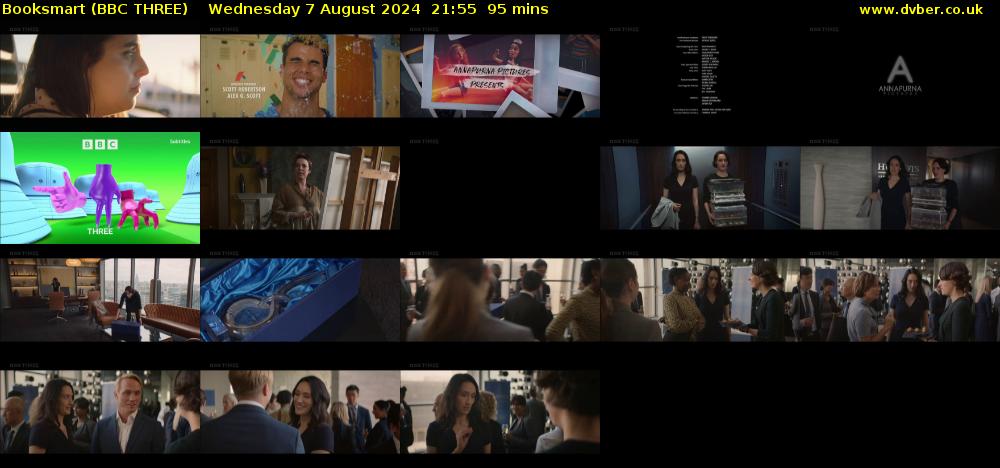 Booksmart (BBC THREE) Wednesday 7 August 2024 21:55 - 23:30