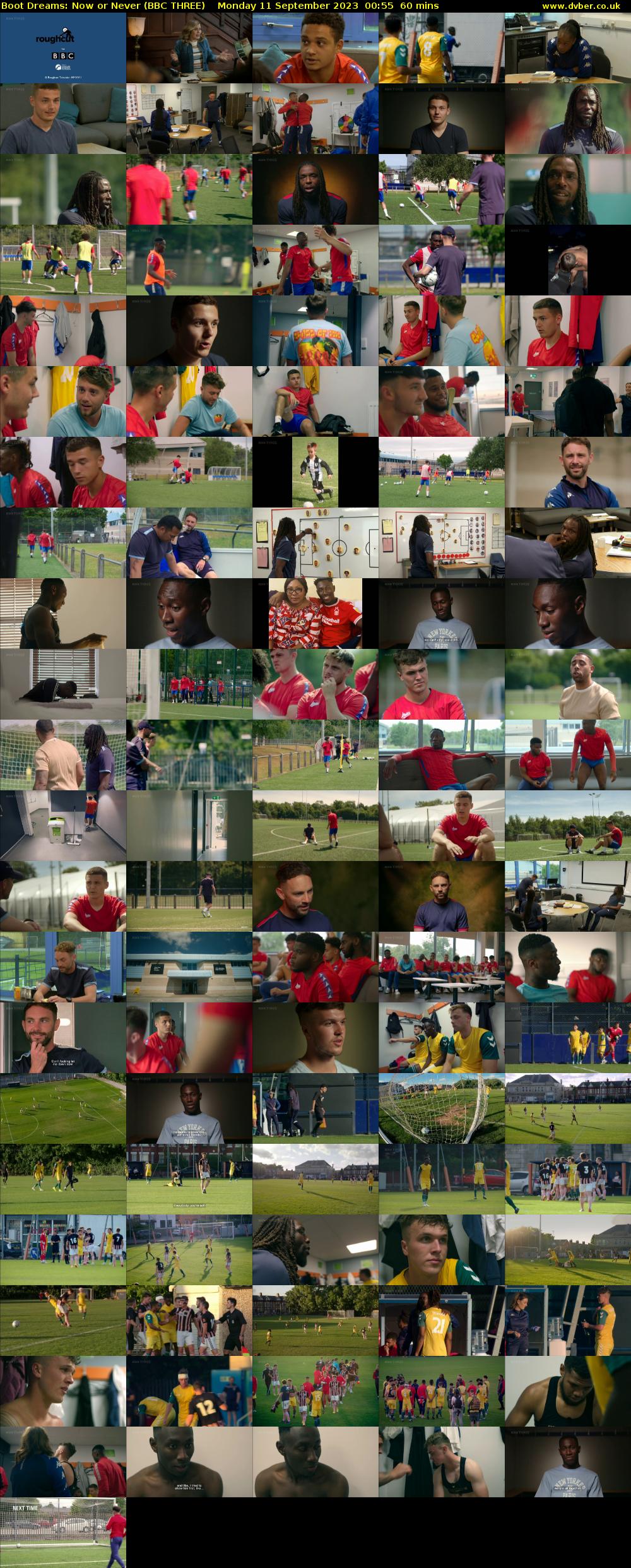 Boot Dreams: Now or Never (BBC THREE) Monday 11 September 2023 00:55 - 01:55