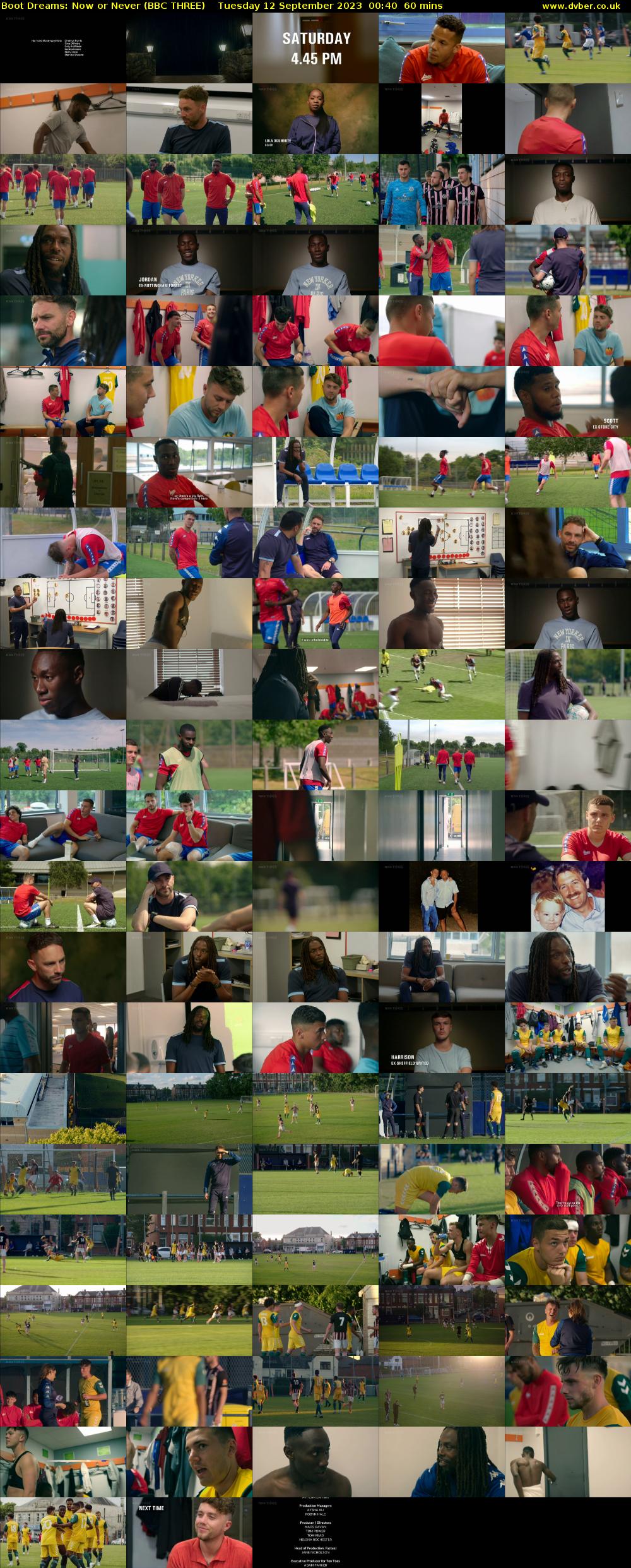 Boot Dreams: Now or Never (BBC THREE) Tuesday 12 September 2023 00:40 - 01:40