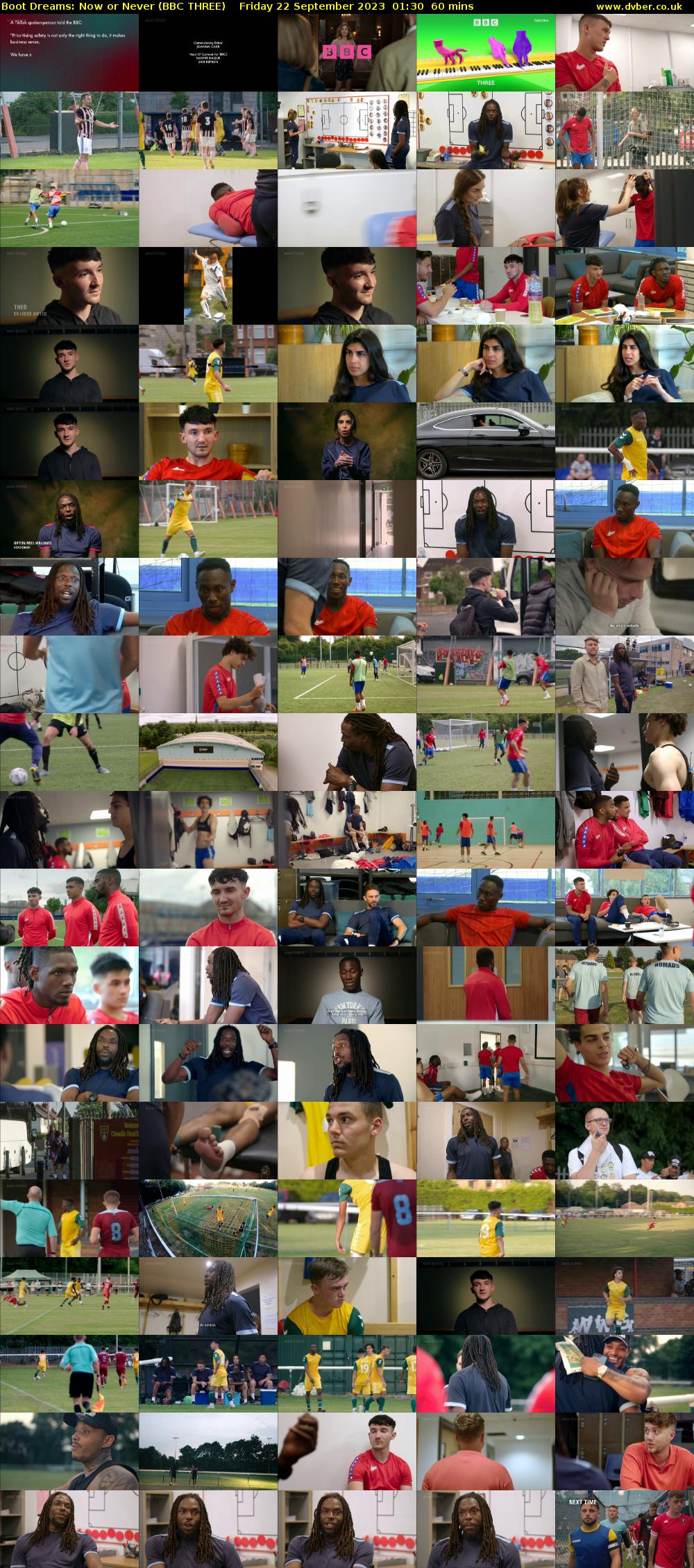 Boot Dreams: Now or Never (BBC THREE) Friday 22 September 2023 01:30 - 02:30