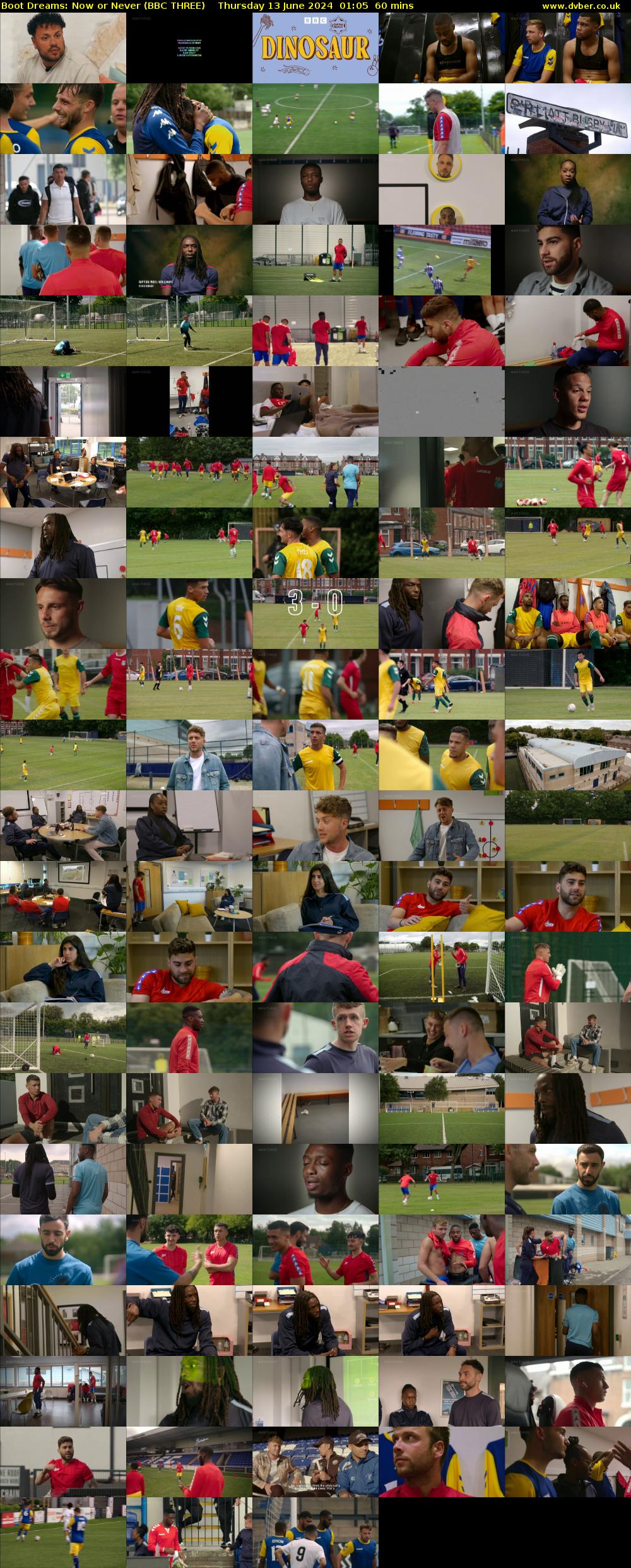 Boot Dreams: Now or Never (BBC THREE) Thursday 13 June 2024 01:05 - 02:05