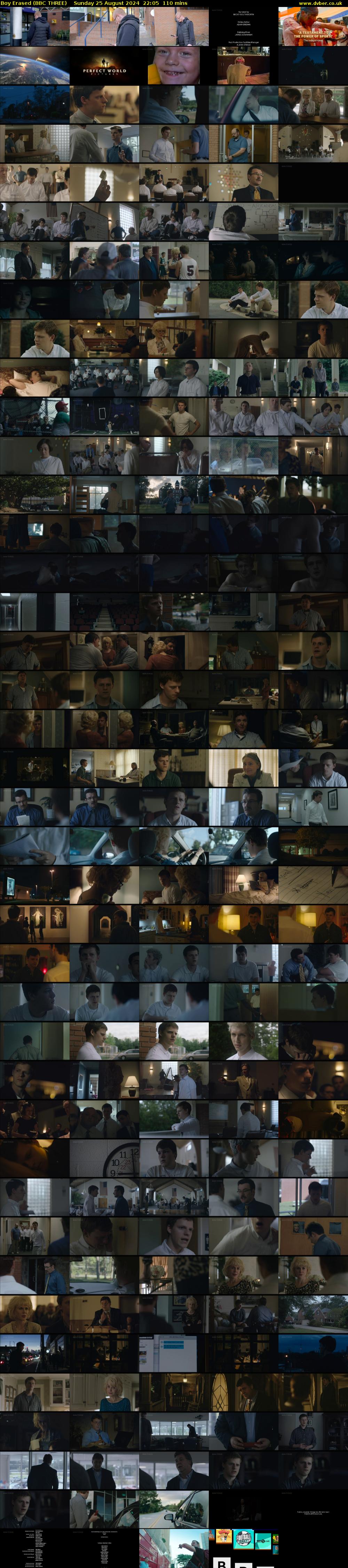 Boy Erased (BBC THREE) Sunday 25 August 2024 22:05 - 23:55