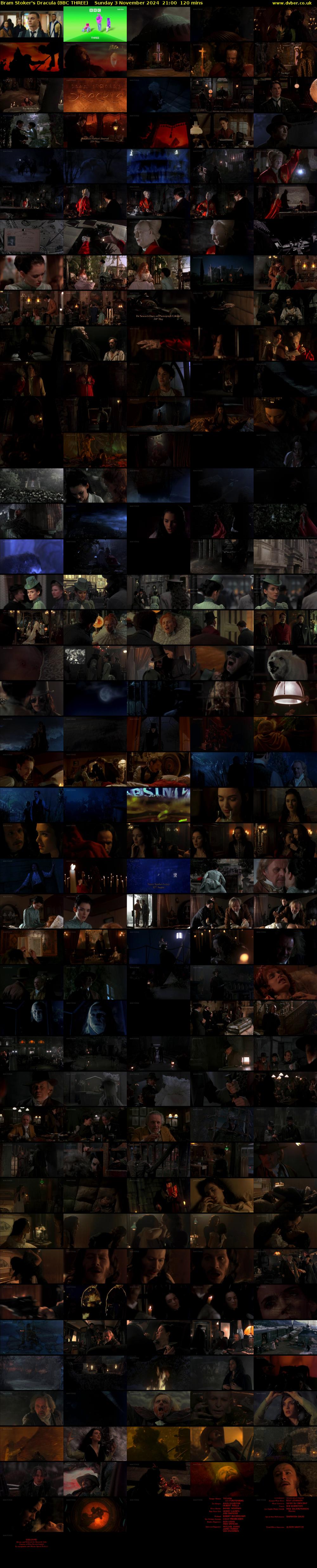 Bram Stoker's Dracula (BBC THREE) Sunday 3 November 2024 21:00 - 23:00