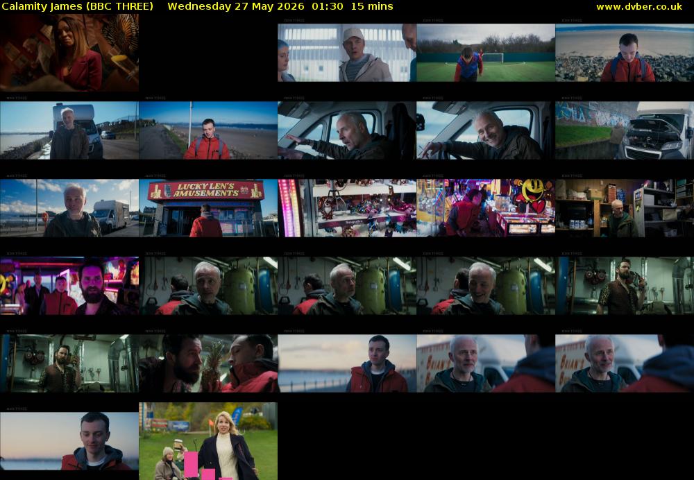Calamity James (BBC THREE) Wednesday 27 May 2026 01:30 - 01:45