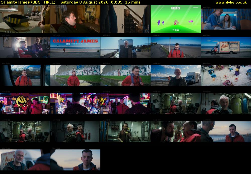 Calamity James (BBC THREE) Saturday 8 August 2026 03:35 - 03:50