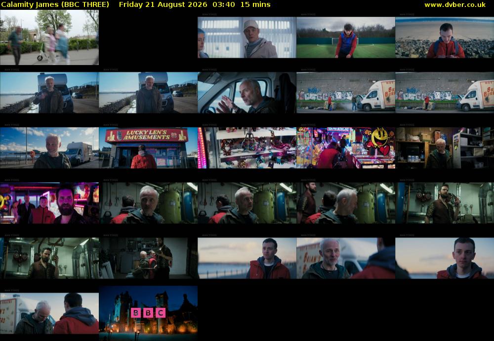 Calamity James (BBC THREE) Friday 21 August 2026 03:40 - 03:55
