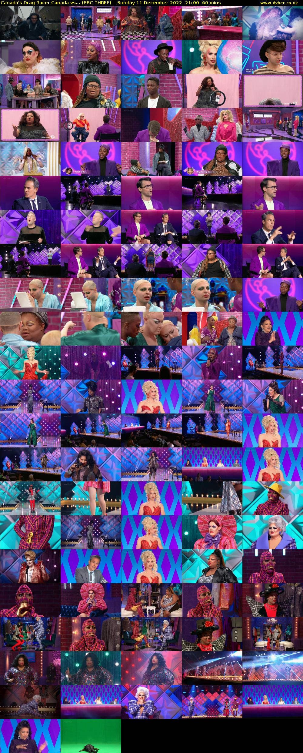 Canada's Drag Race: Canada vs... (BBC THREE) Sunday 11 December 2022 21:00 - 22:00