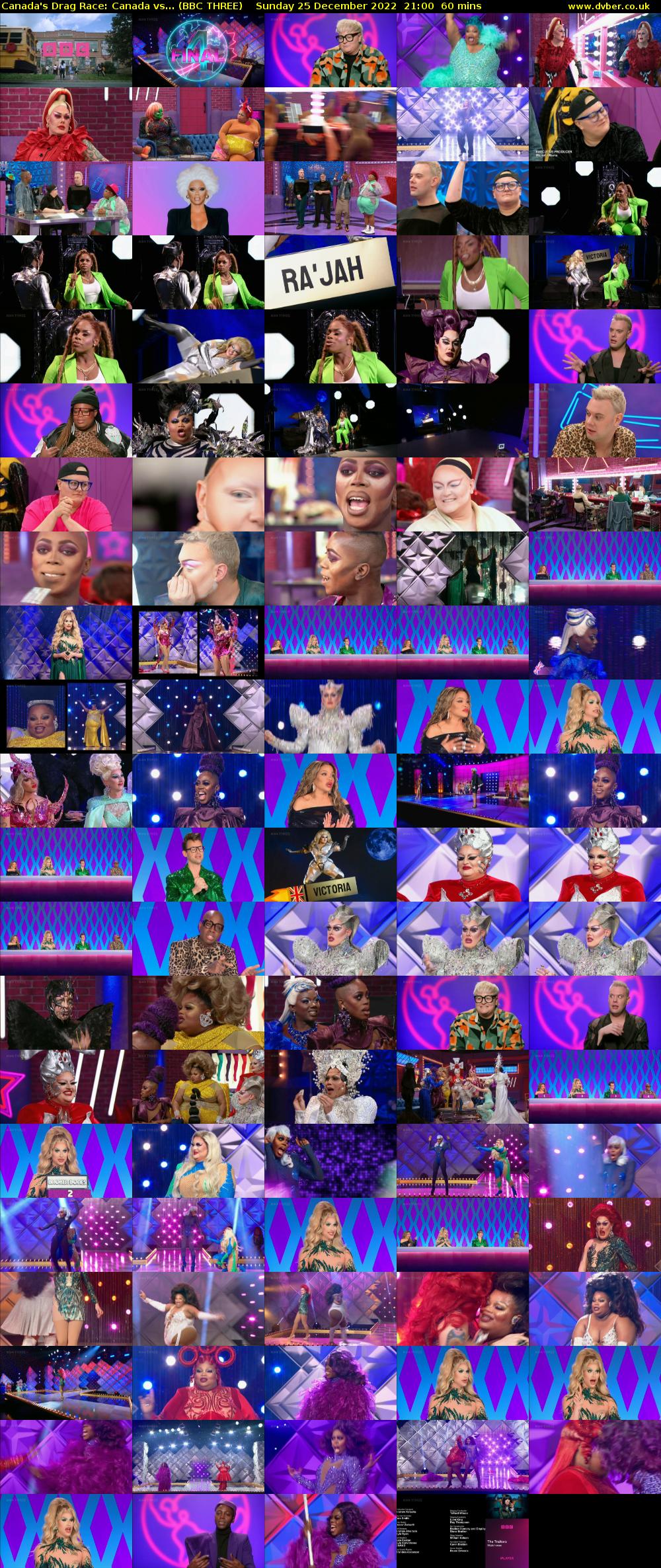 Canada's Drag Race: Canada vs... (BBC THREE) Sunday 25 December 2022 21:00 - 22:00