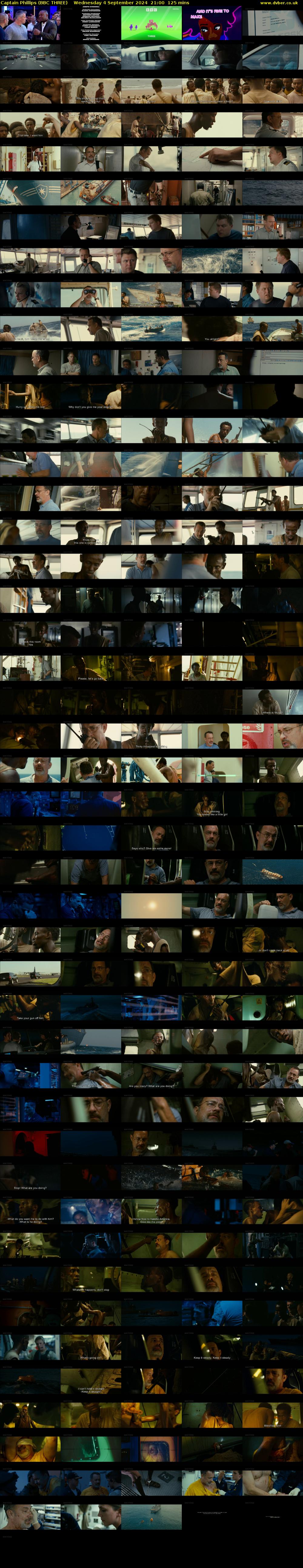 Captain Phillips (BBC THREE) Wednesday 4 September 2024 21:00 - 23:05