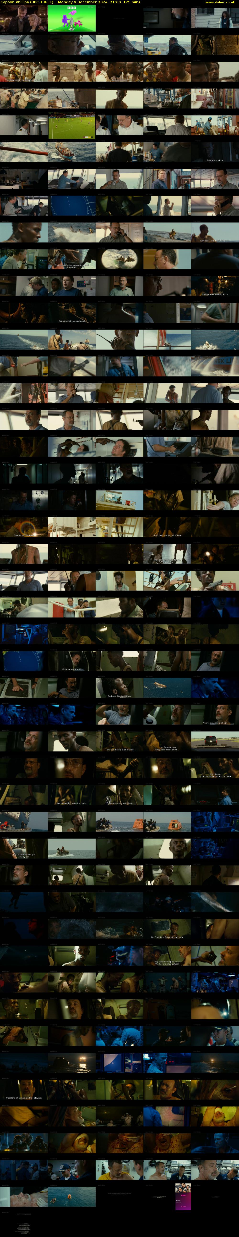 Captain Phillips (BBC THREE) Monday 9 December 2024 21:00 - 23:05