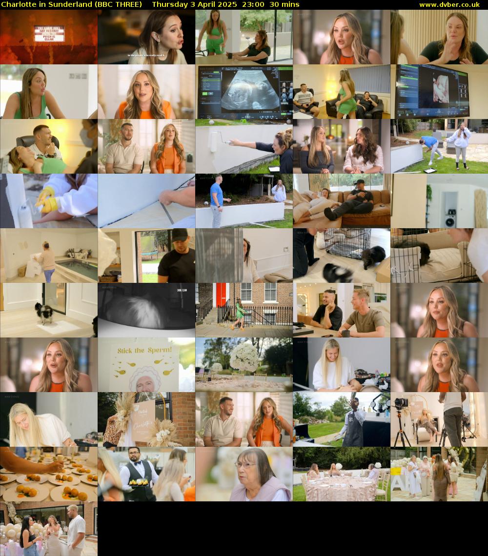 Charlotte in Sunderland (BBC THREE) Thursday 3 April 2025 23:00 - 23:30