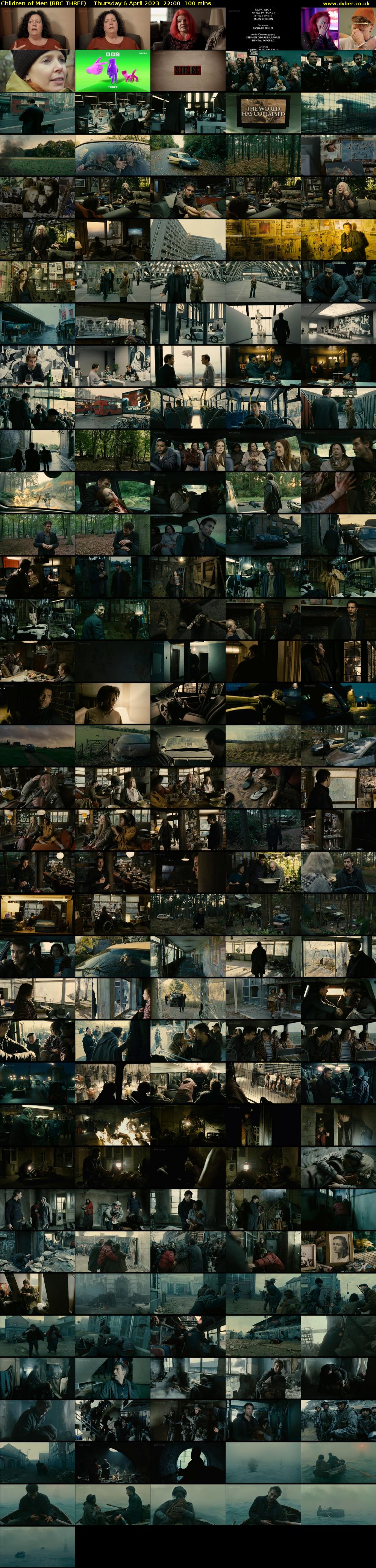 Children of Men (BBC THREE) Thursday 6 April 2023 22:00 - 23:40