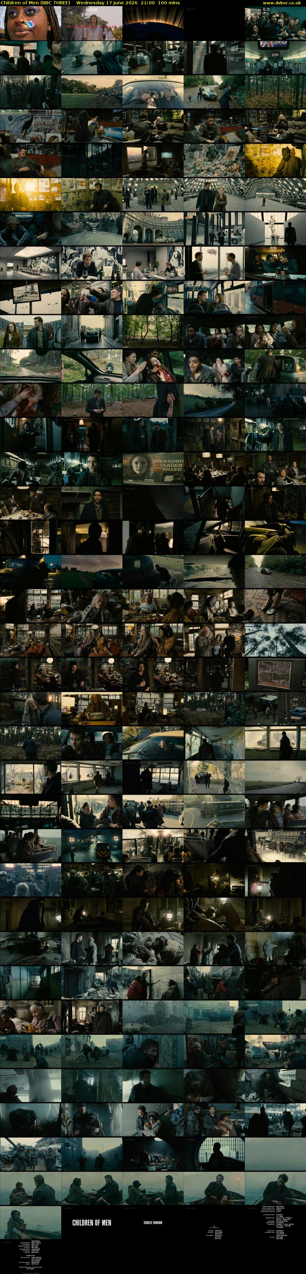 Children of Men (BBC THREE) Wednesday 17 June 2026 21:00 - 22:40