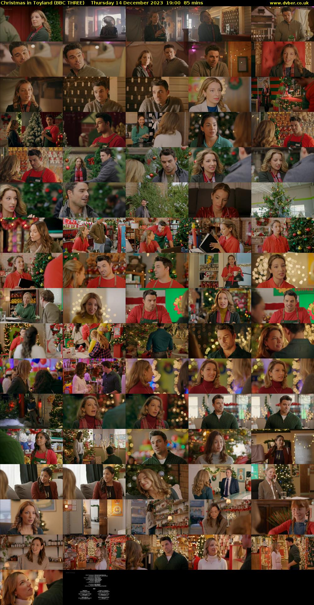 Christmas in Toyland (BBC THREE) Thursday 14 December 2023 19:00 - 20:25