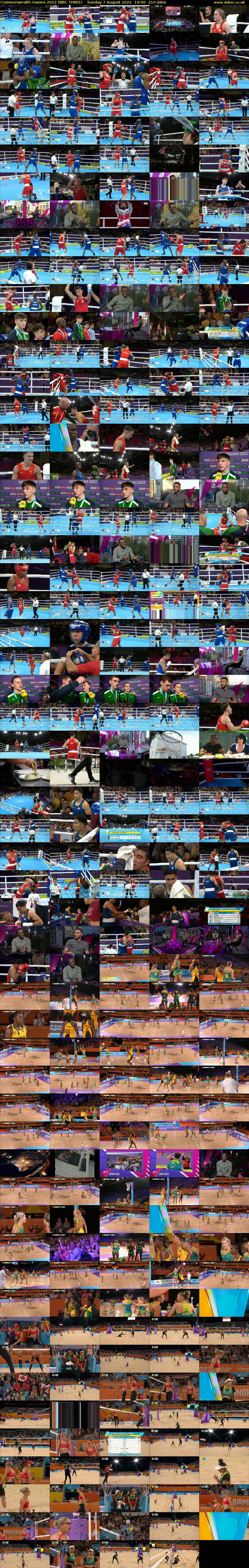 Commonwealth Games 2022 (BBC THREE) Sunday 7 August 2022 19:00 - 22:30