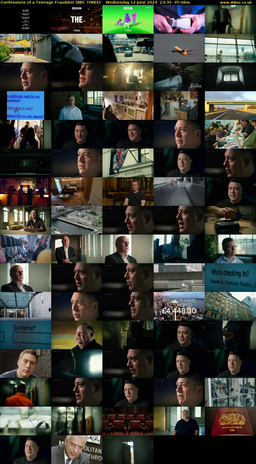 Confessions of a Teenage Fraudster (BBC THREE) Wednesday 12 June 2024 23:35 - 00:20