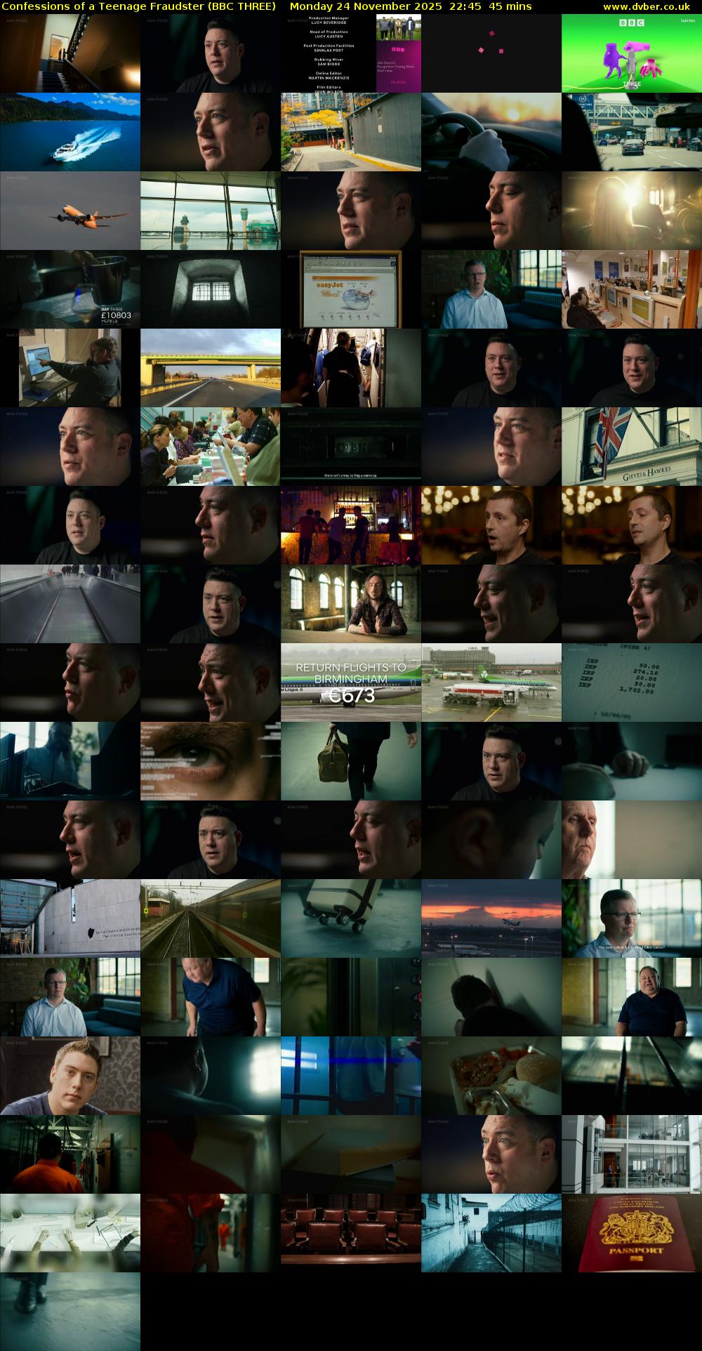 Confessions of a Teenage Fraudster (BBC THREE) Monday 24 November 2025 22:45 - 23:30