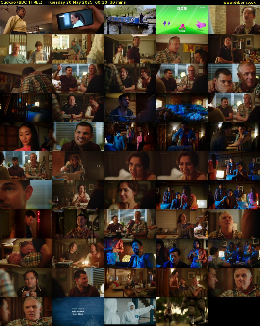 Cuckoo (BBC THREE) Tuesday 20 May 2025 00:10 - 00:40