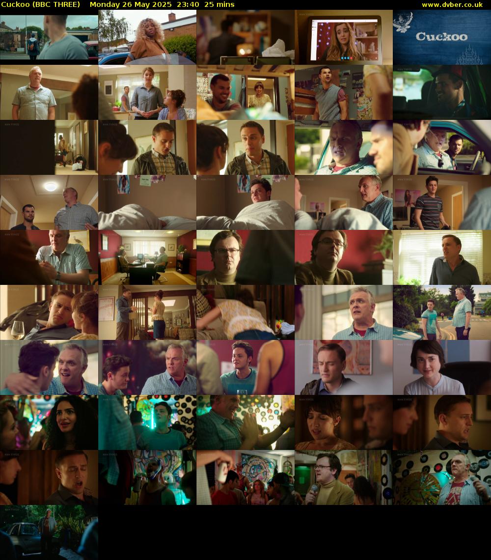 Cuckoo (BBC THREE) Monday 26 May 2025 23:40 - 00:05