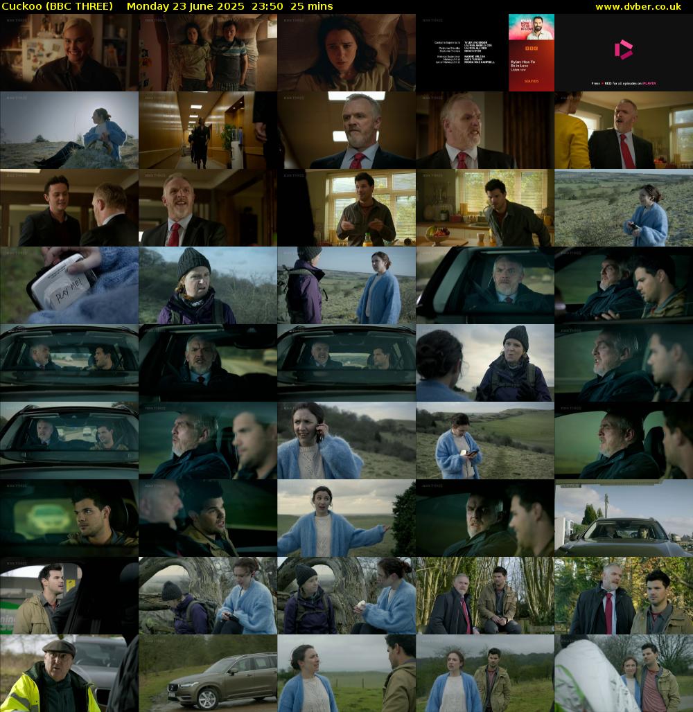 Cuckoo (BBC THREE) Monday 23 June 2025 23:50 - 00:15
