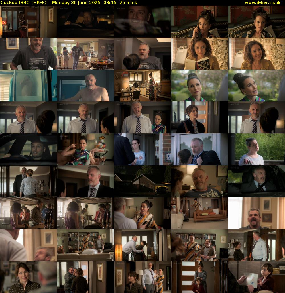 Cuckoo (BBC THREE) Monday 30 June 2025 03:15 - 03:40