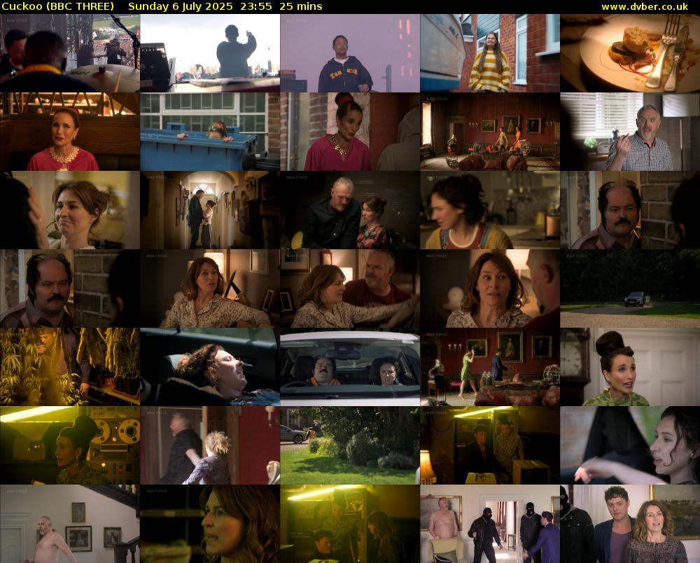 Cuckoo (BBC THREE) Sunday 6 July 2025 23:55 - 00:20