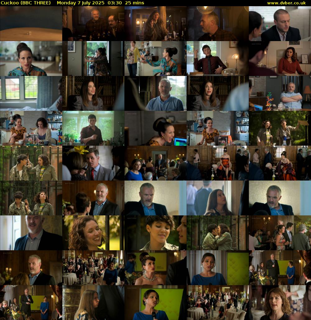 Cuckoo (BBC THREE) Monday 7 July 2025 03:30 - 03:55