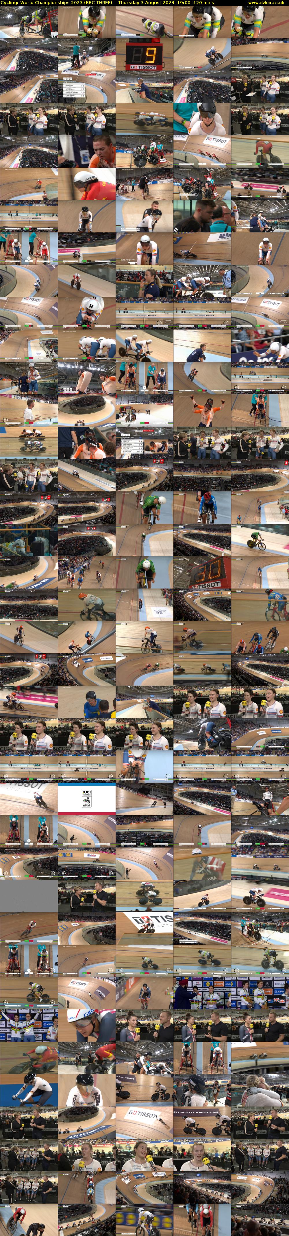 Cycling: World Championships 2023 (BBC THREE) Thursday 3 August 2023 19:00 - 21:00