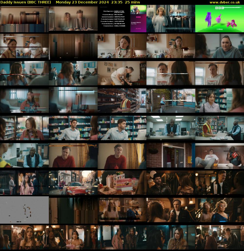 Daddy Issues (BBC THREE) Monday 23 December 2024 23:35 - 00:00