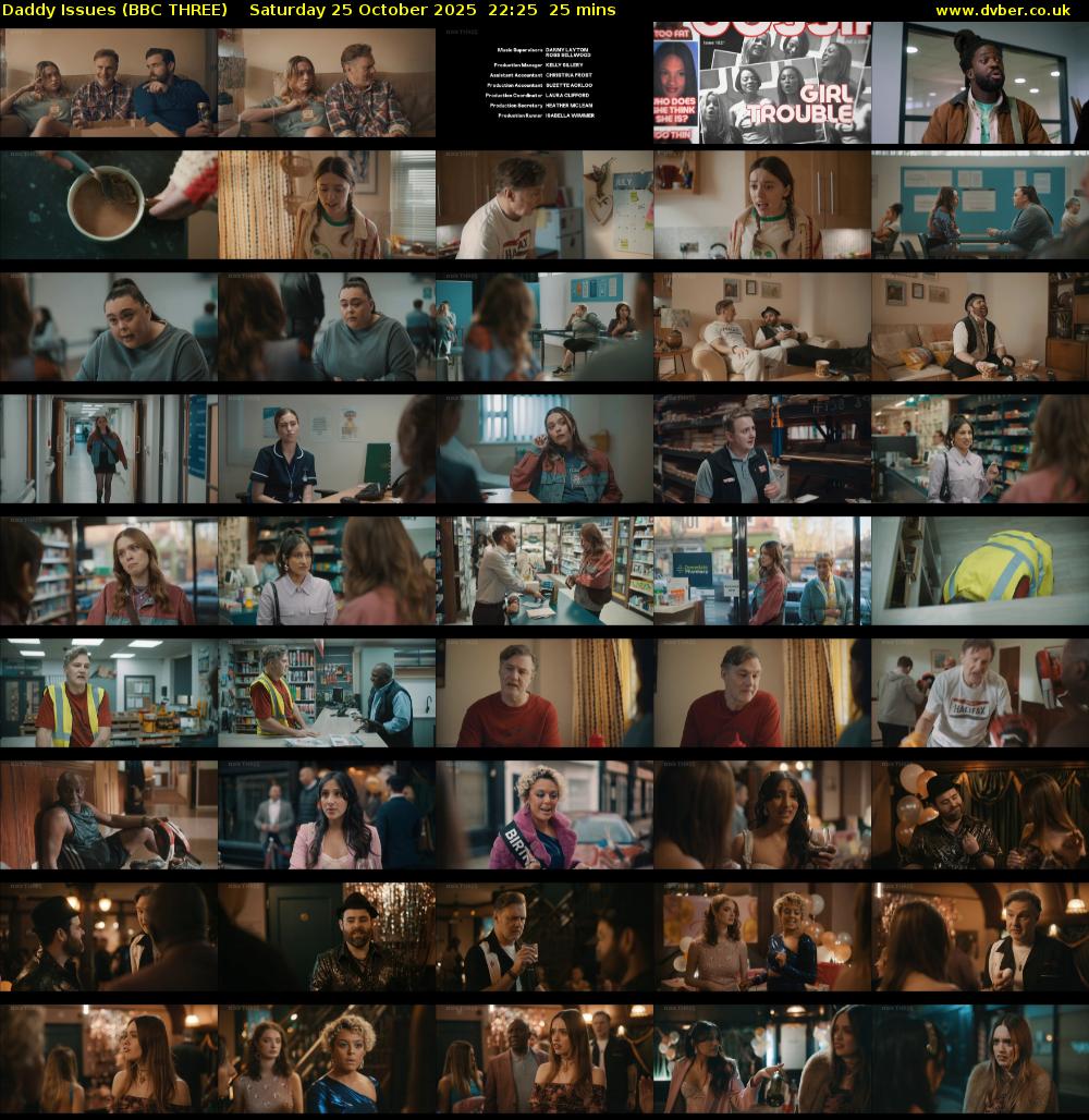 Daddy Issues (BBC THREE) Saturday 25 October 2025 22:25 - 22:50