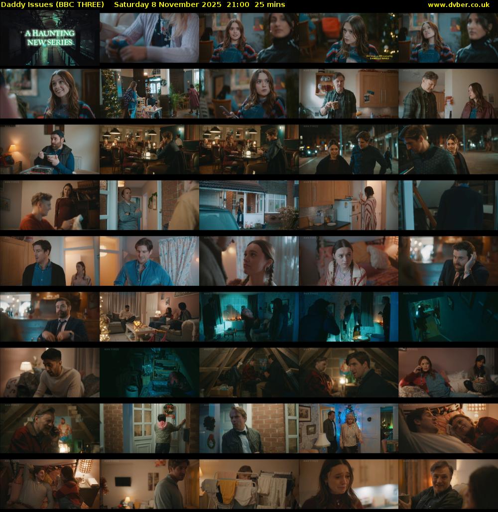 Daddy Issues (BBC THREE) Saturday 8 November 2025 21:00 - 21:25