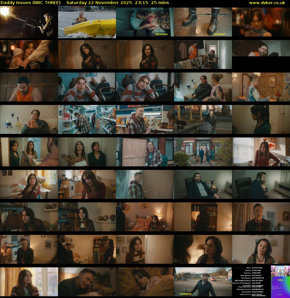 Daddy Issues (BBC THREE) Saturday 22 November 2025 23:15 - 23:40