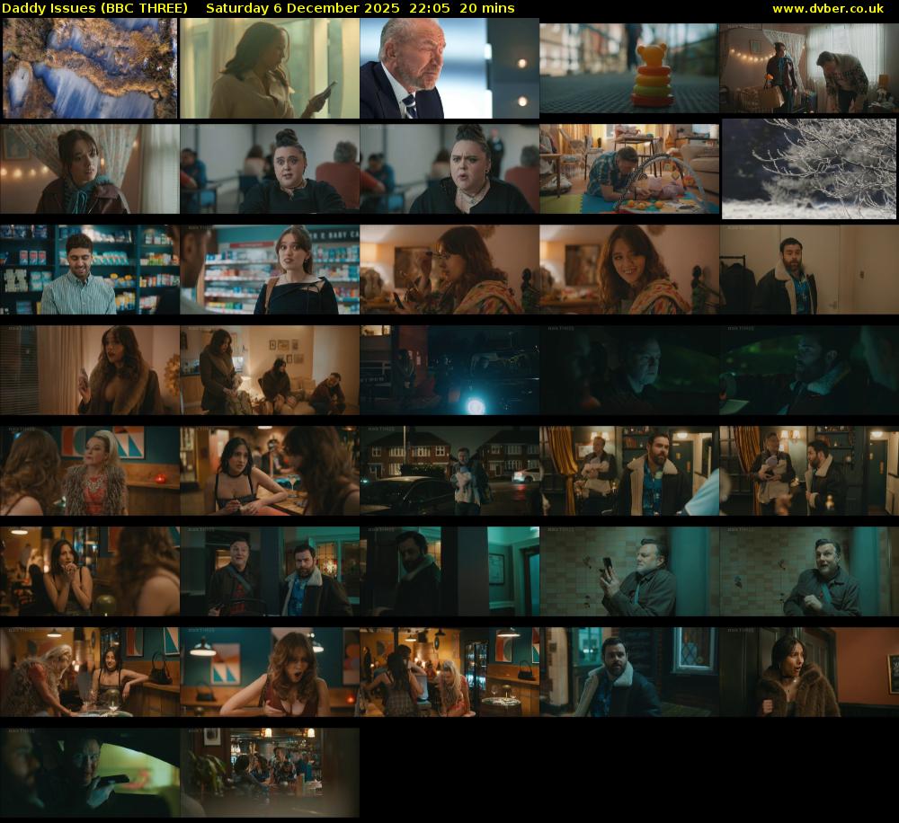 Daddy Issues (BBC THREE) Saturday 6 December 2025 22:05 - 22:25