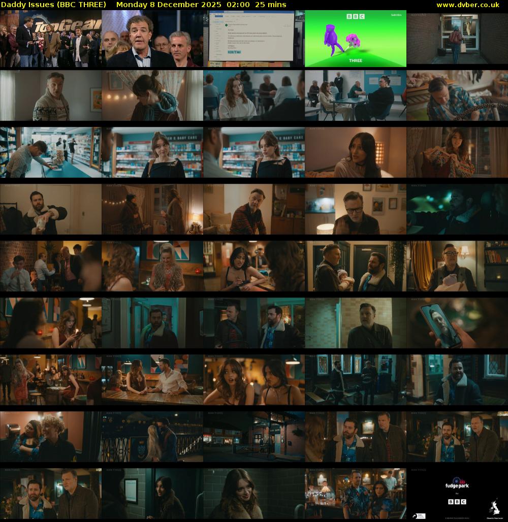 Daddy Issues (BBC THREE) Monday 8 December 2025 02:00 - 02:25