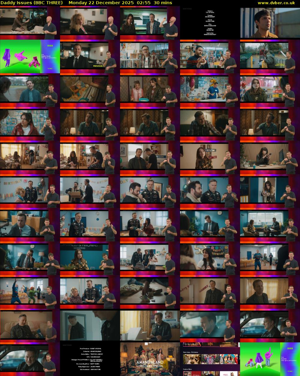 Daddy Issues (BBC THREE) Monday 22 December 2025 02:55 - 03:25