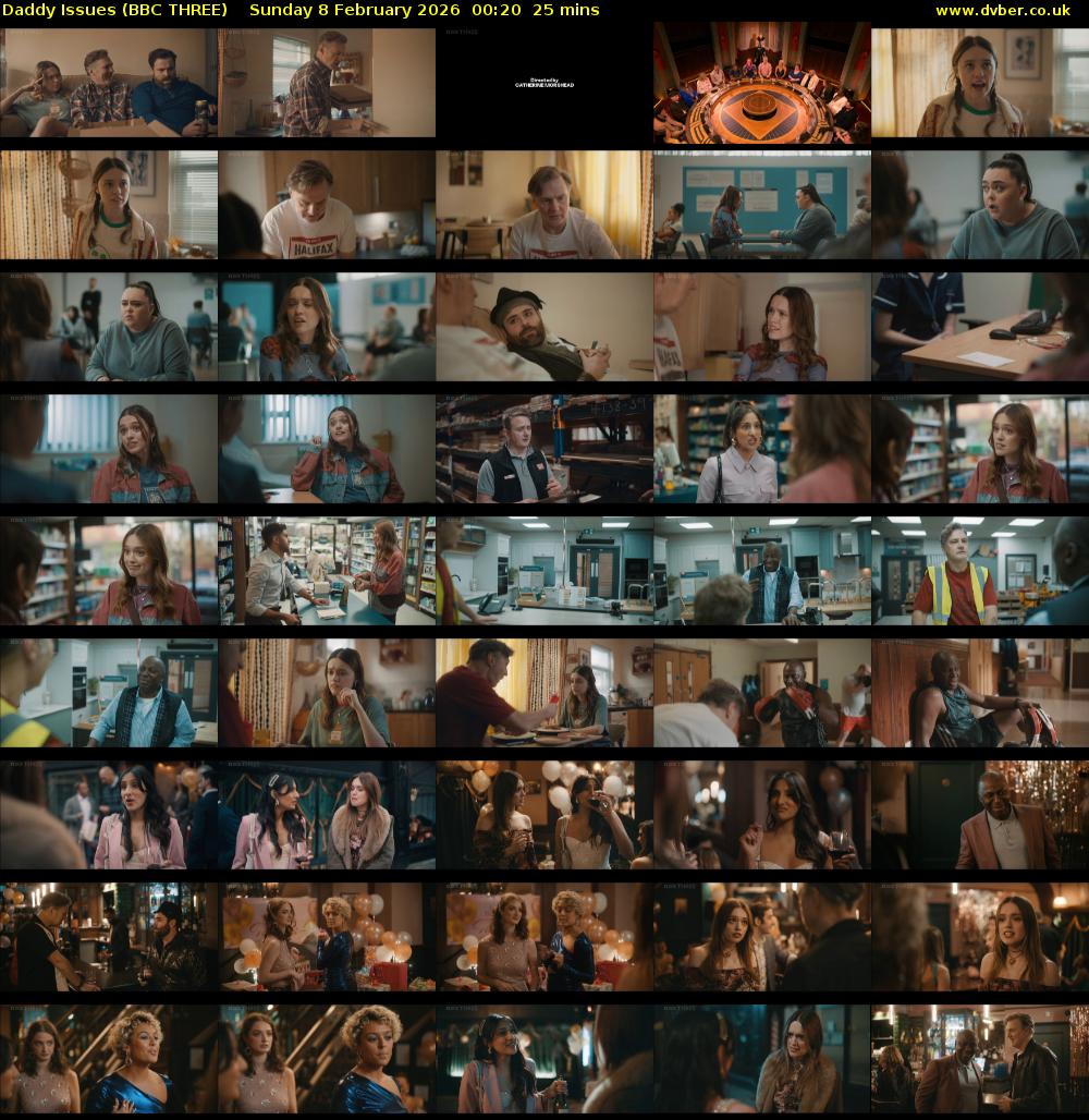 Daddy Issues (BBC THREE) Sunday 8 February 2026 00:20 - 00:45