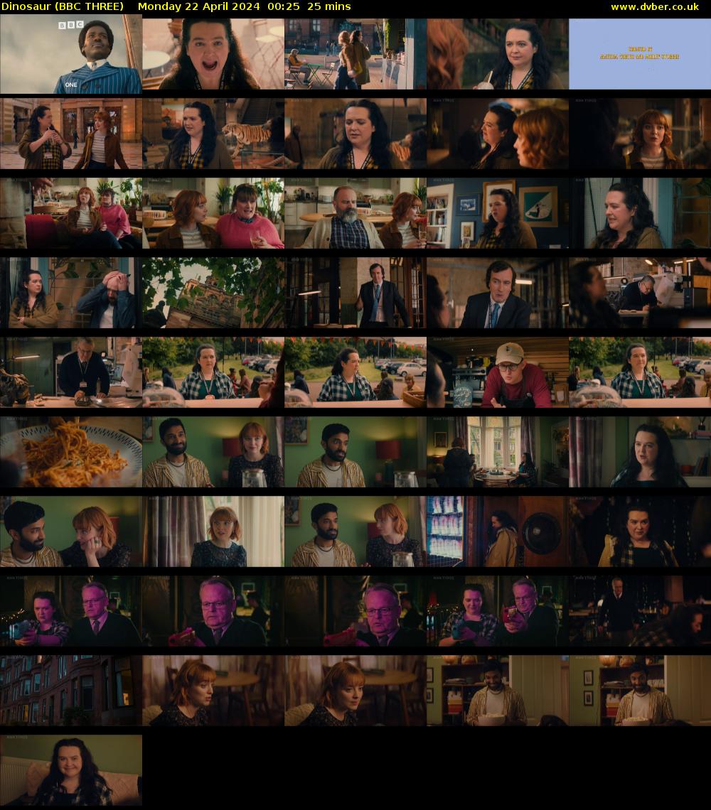 Dinosaur (BBC THREE) Monday 22 April 2024 00:25 - 00:50