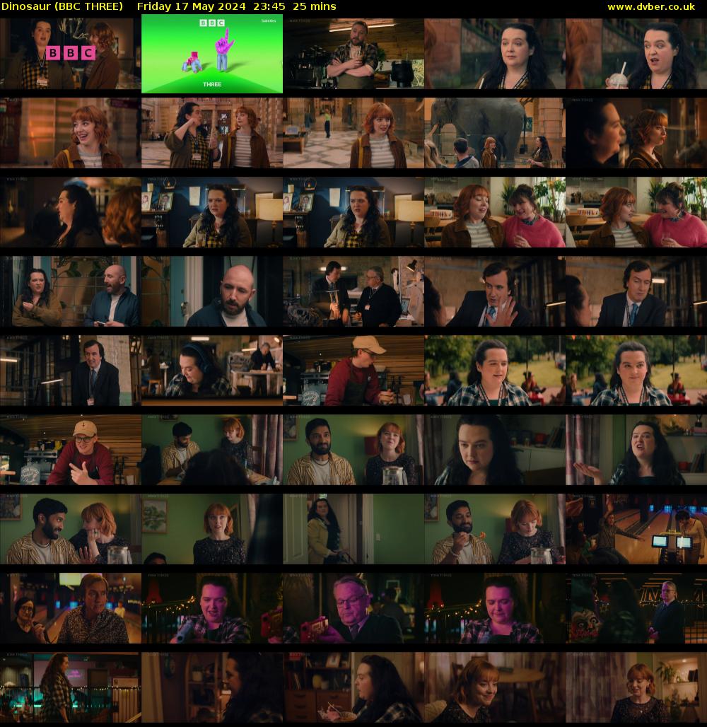 Dinosaur (BBC THREE) Friday 17 May 2024 23:45 - 00:10