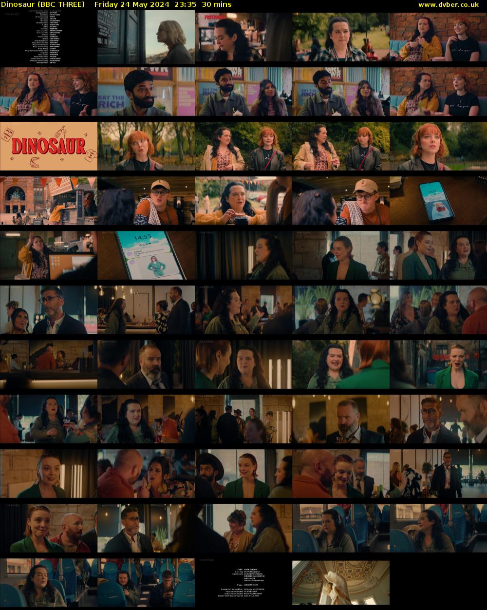 Dinosaur (BBC THREE) Friday 24 May 2024 23:35 - 00:05