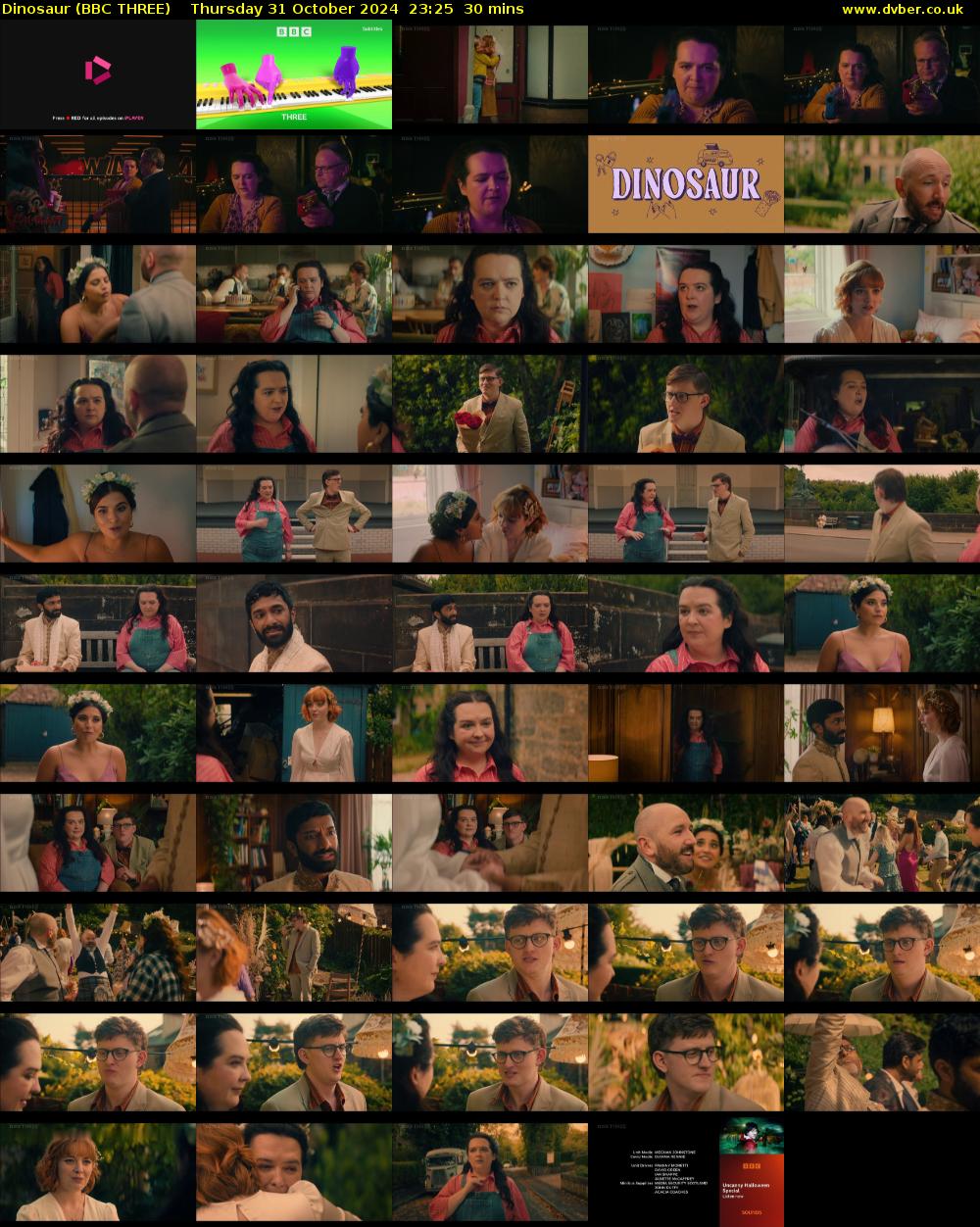 Dinosaur (BBC THREE) Thursday 31 October 2024 23:25 - 23:55