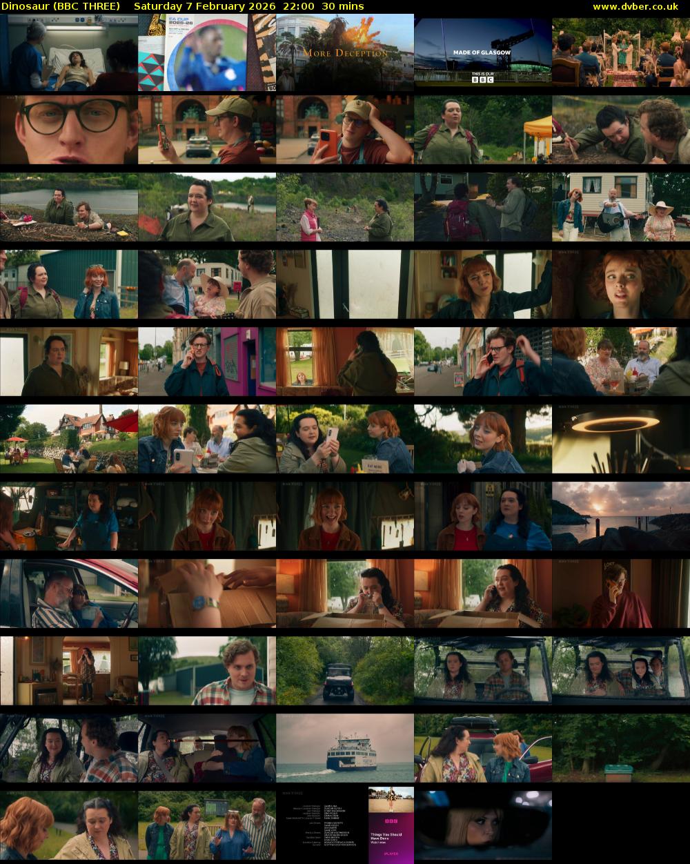 Dinosaur (BBC THREE) Saturday 7 February 2026 22:00 - 22:30