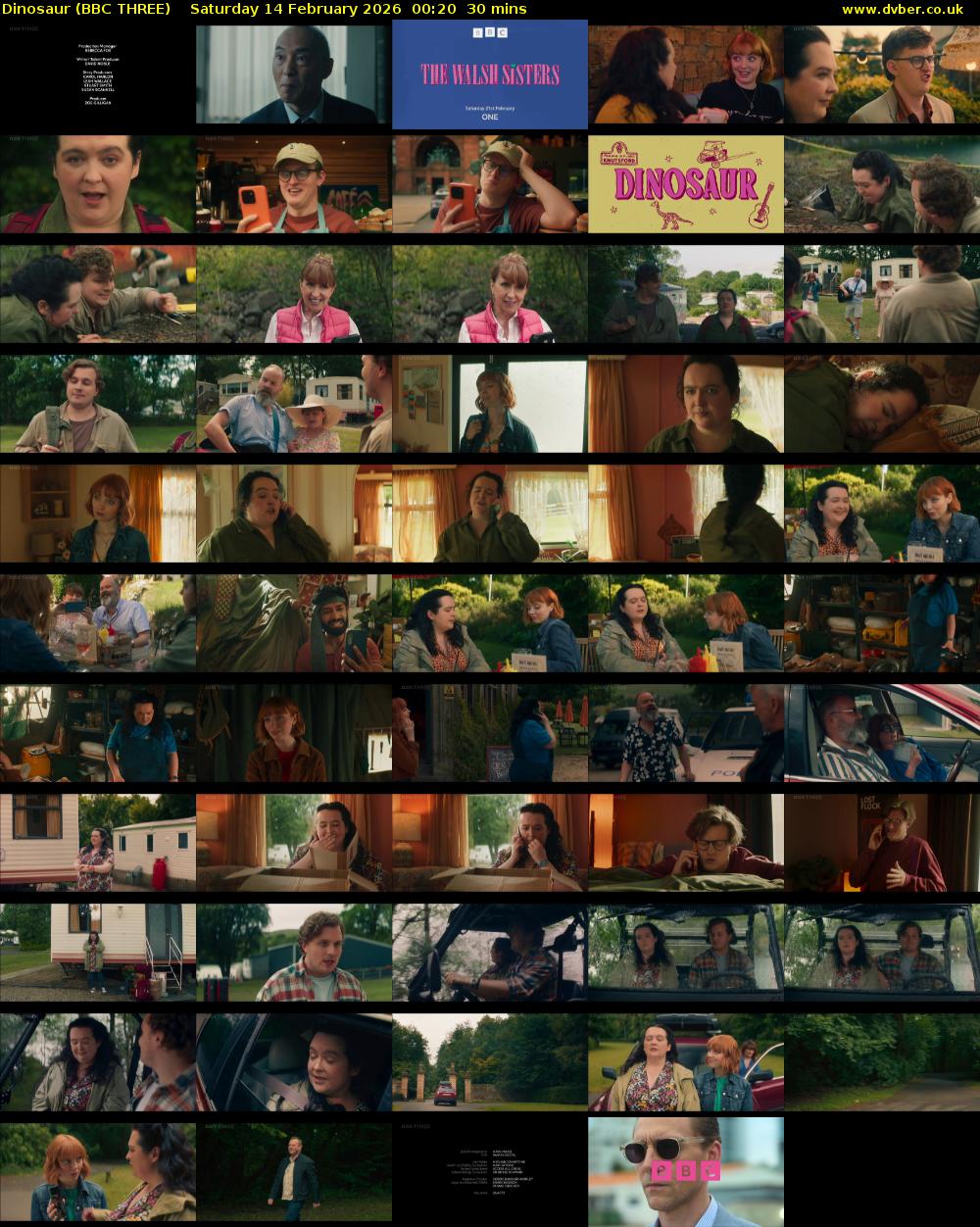 Dinosaur (BBC THREE) Saturday 14 February 2026 00:20 - 00:50