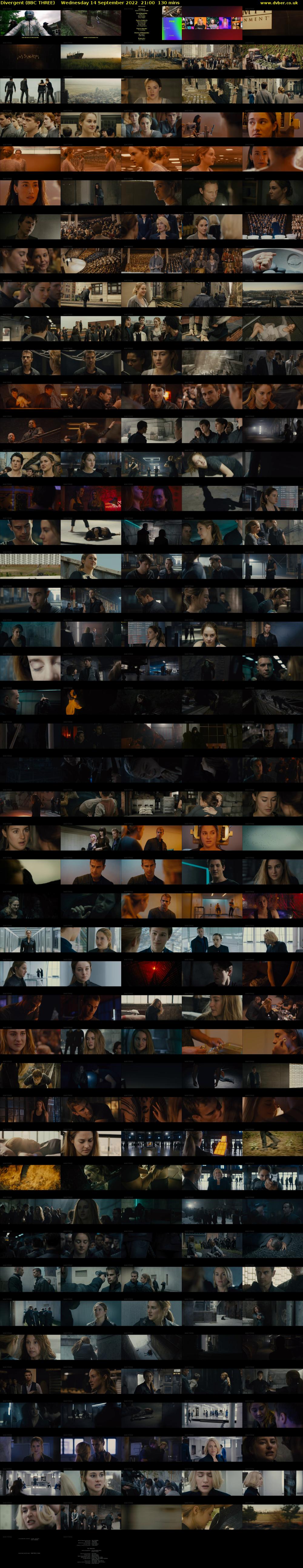 Divergent (BBC THREE) Wednesday 14 September 2022 21:00 - 23:10