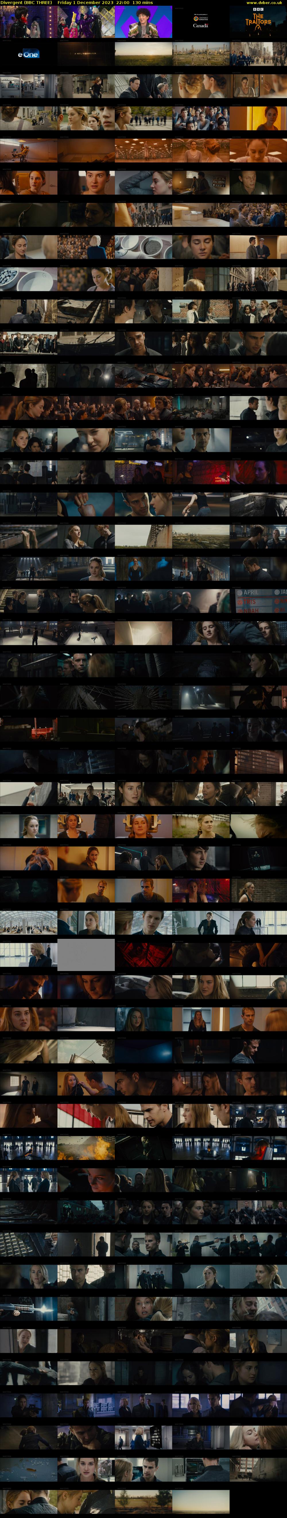 Divergent (BBC THREE) Friday 1 December 2023 22:00 - 00:10