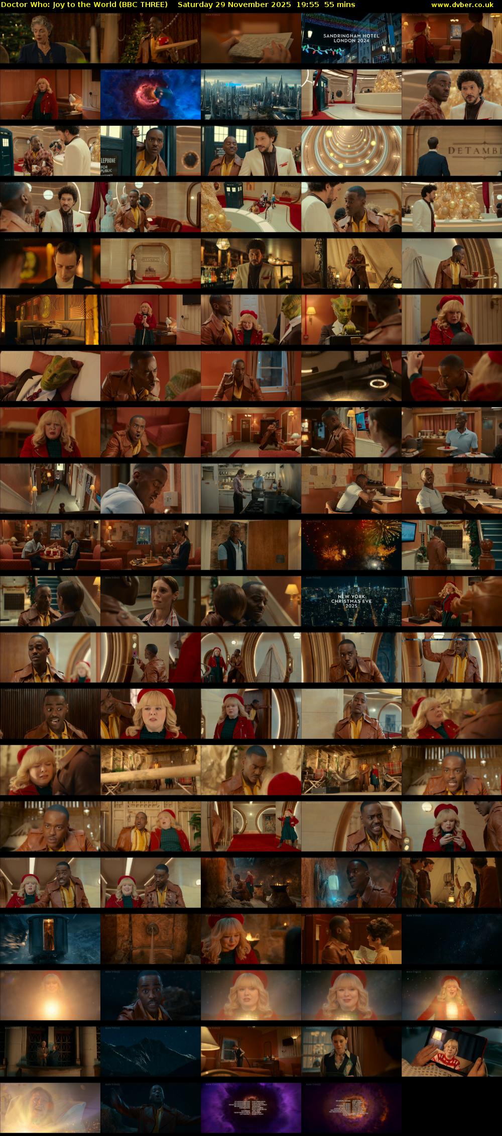 Doctor Who: Joy to the World (BBC THREE) Saturday 29 November 2025 19:55 - 20:50